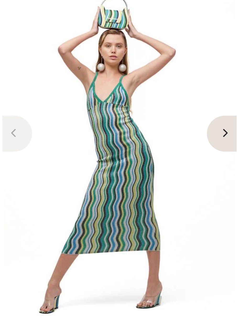 Simon Miller Comet Midi Dress in Candy Swirl